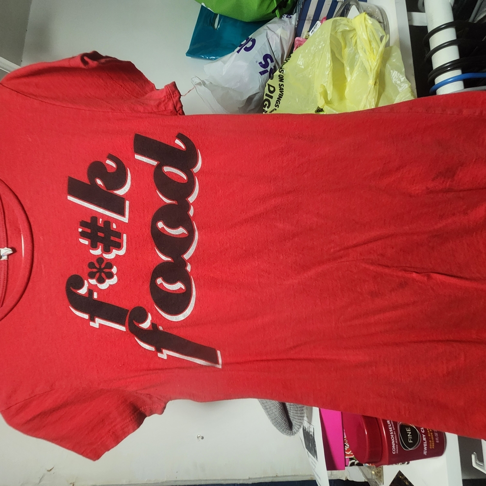 Red Graphic T-Shirt Tech N9ne